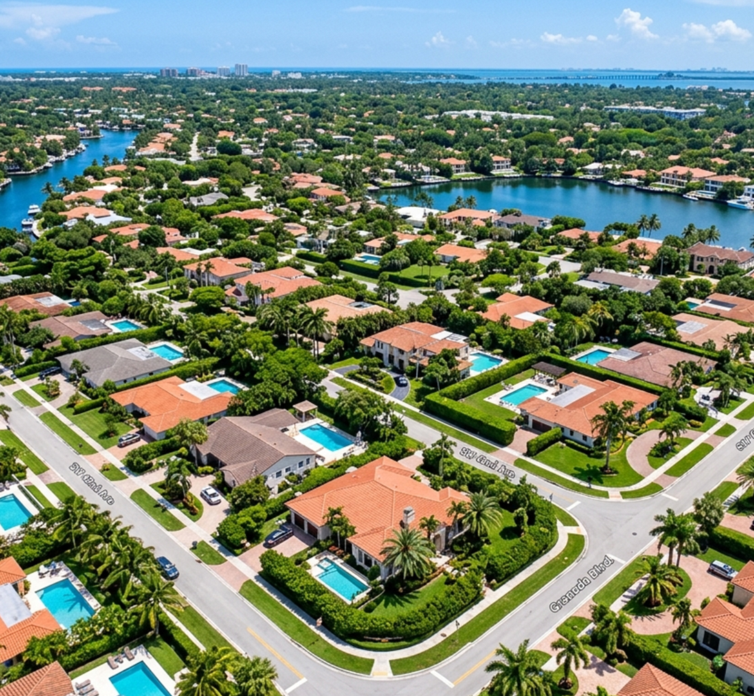 Residential neighborhood mapping to answer what is my home worth in Miami, analyzed by Alejandro Bernal.